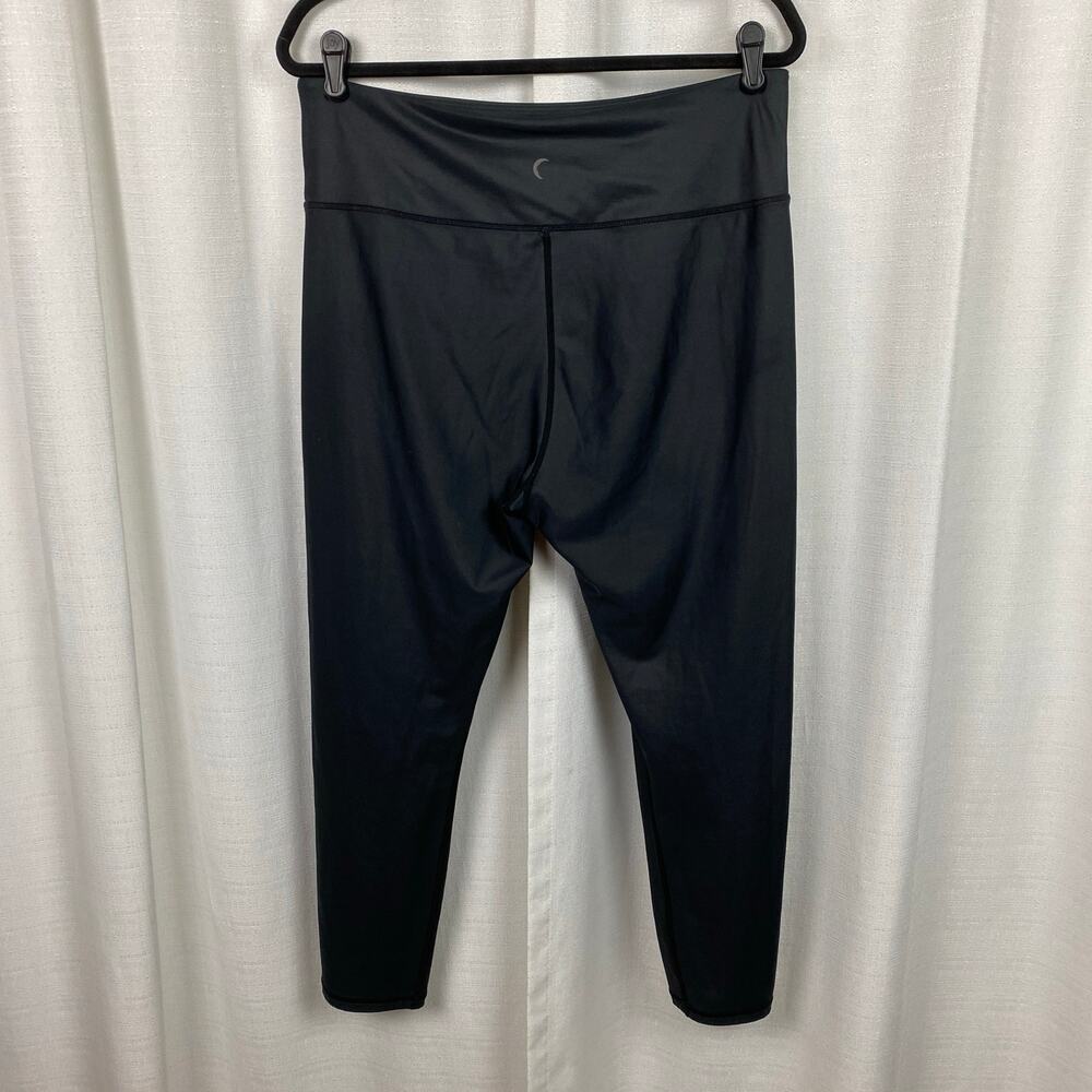 Zyia Black Metallic Light n Tight 7/8 Leggings Sz.20 - Picture 9 of 14